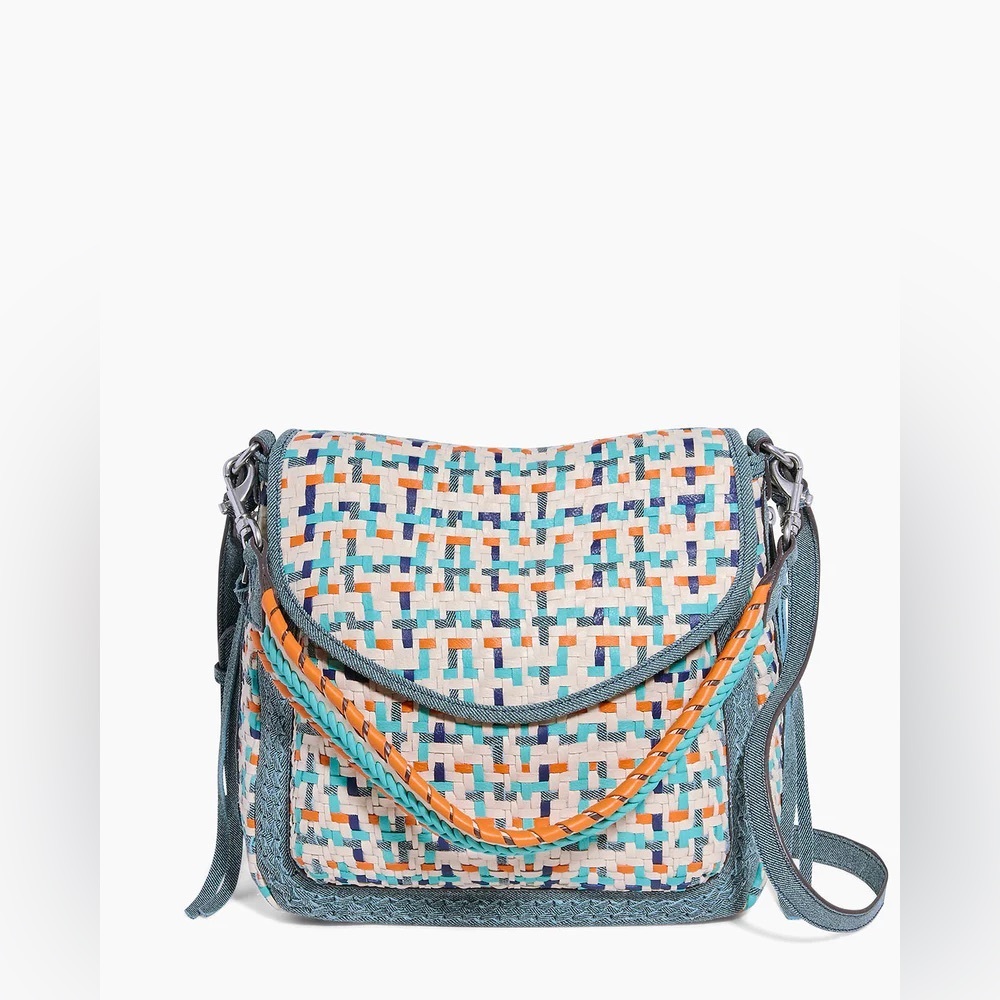 Aimee Kestenberg Multicolor Woven Satchel